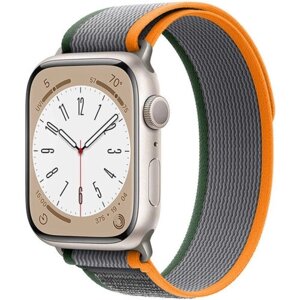 Ремешок для Apple Watch 42/44/45/49mm серый
