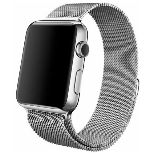 Ремешок для Apple Watch 42/44мм Blitz миланская петля, серебро