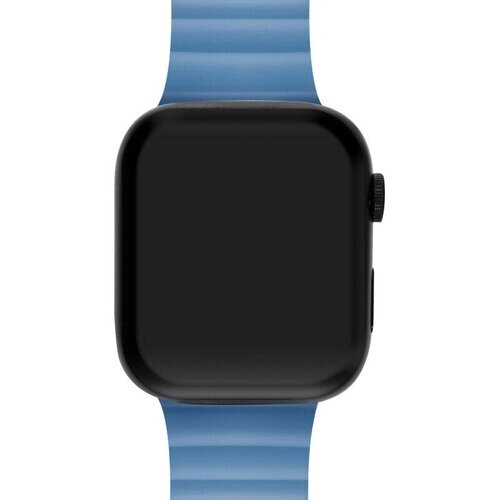 Ремешок для Apple Watch Series 9 45 мм Mutural силиконовый Синий
