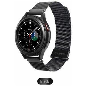 Ремешок Миланская петля DUX DUCIS для Samsung Galaxy Watch, Milanese Version, 22мм, черный