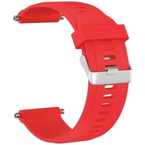 Ремешок силиконовый GSMIN Silicone для Garmin Fenix 5x (Красный)