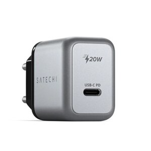 Сетевое зарядное устройство Satechi Wall Charger USB-C 20W PD (ST-UC20WCM-EU), цвет серый