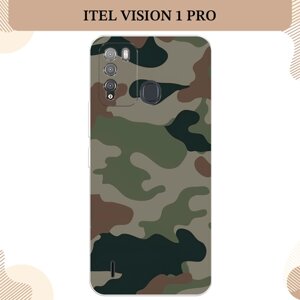 Силиконовый чехол "Камуфляж 1" на Itel Vision 1 Pro / Айтел Вижн 1 Про