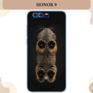 Силиконовый чехол "Кошачьи лапки" на Honor 9 / Хонор 9