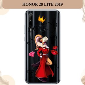 Силиконовый чехол "Luxury Lola Bunny" на Honor 10i/20 Lite 2019/20e/Huawei P Smart Plus 2019 / Хонор 10i, прозрачный