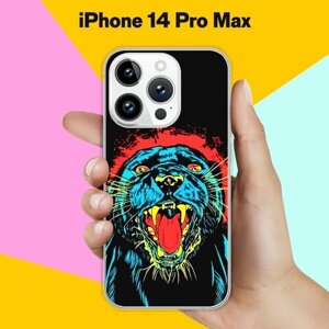 Силиконовый чехол на Apple iPhone 14 Pro Max Пума / для Эпл Айфон 14 Про Макс