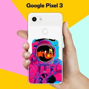 Силиконовый чехол на Google Pixel 3 Астронавт / для Гугл Пиксель 3