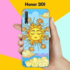 Силиконовый чехол на Honor 30I Солнце / для Хонор 30 Ай