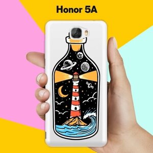 Силиконовый чехол на Honor 5A Бутылка / для Хонор 5А