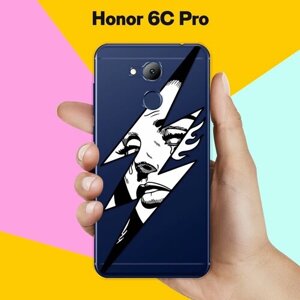 Силиконовый чехол на Honor 6C Pro Молния / для Хонор 6Ц Про