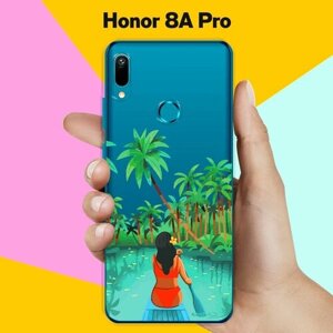 Силиконовый чехол на Honor 8A Pro Пейзаж / для Хонор 8А Про