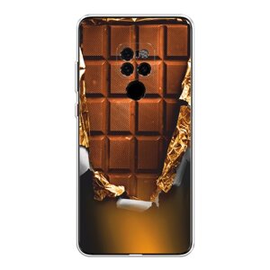 Силиконовый чехол на Huawei Mate 20 / Хуавей Мате 20 Шоколадка