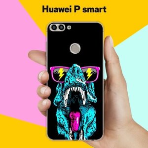 Силиконовый чехол на Huawei P Smart Пасть / для Хуавей Пи Смарт