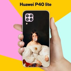 Силиконовый чехол на Huawei P40 lite Пузырь / для Хуавей П40 Лайт