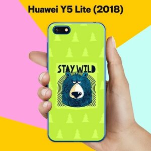 Силиконовый чехол на Huawei Y5 Lite 2018 Wild / для Хуавей У5 Лайт 2018