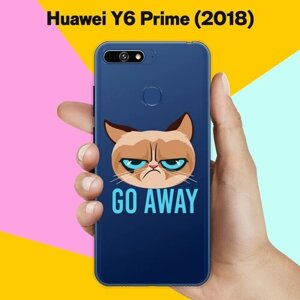 Силиконовый чехол на Huawei Y6 Prime 2018 Go Away / для Хуавей У6 Прайм 2018
