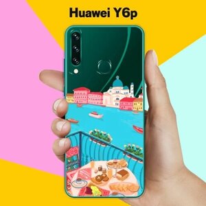 Силиконовый чехол на Huawei Y6p Венеция / для Хуавей У6п