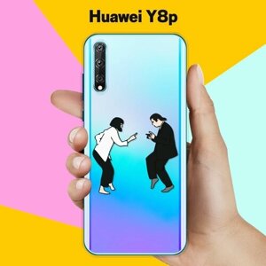Силиконовый чехол на Huawei Y8p Миа и Винсент / для Хуавей У8п