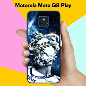 Силиконовый чехол на Motorola Moto G9 Play Набор 8 / для Моторола Мото Джи9 Плэй