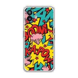 Силиконовый чехол на Nothing Phone 2 / Нафинг Фон 2 Постер pop art