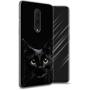 Силиконовый чехол на OnePlus 8 / ВанПлас 8 "Добрый кот"