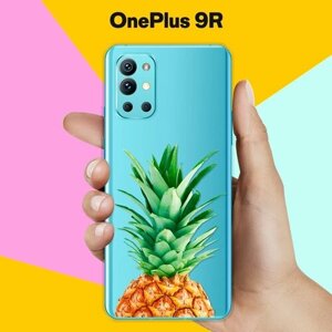 Силиконовый чехол на OnePlus 9R Ананас / для ВанПлас 9 Р