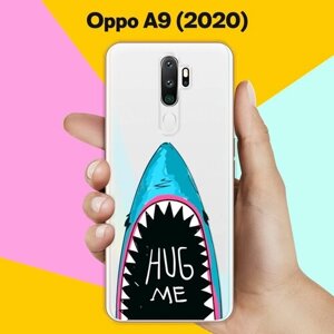 Силиконовый чехол на OPPO A9 2020 Акула-Корги / для Оппо А9 2020