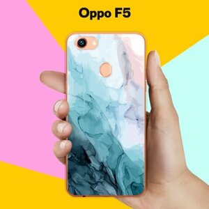 Силиконовый чехол на Oppo F5 Акварель / для Оппо Ф5