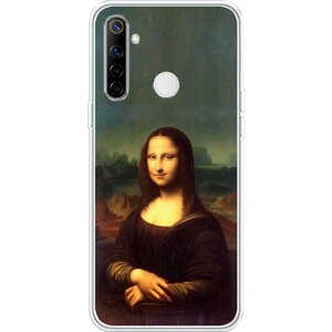 Силиконовый чехол на Realme 6i / Реалми 6i "Мона Лиза"