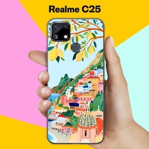 Силиконовый чехол на Realme C25 Италия / для Реалми С25