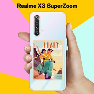 Силиконовый чехол на realme X3 SuperZoom Италия / для Реалми Икс 3 СуперЗум