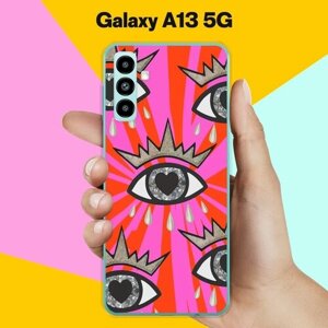 Силиконовый чехол на Samsung Galaxy A13 5G Узор 8 / для Самсунг Галакси А13 5Джи