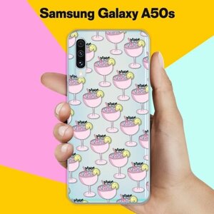 Силиконовый чехол на Samsung Galaxy A50s Коктейль / для Самсунг Галакси А50с