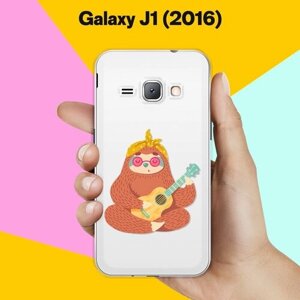 Силиконовый чехол на Samsung Galaxy J1 (2016) Гитара / для Самсунг Галакси Джей 1 (2016)