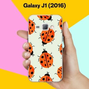Силиконовый чехол на Samsung Galaxy J1 (2016) Коровки / для Самсунг Галакси Джей 1 (2016)