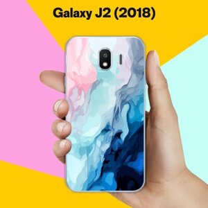 Силиконовый чехол на Samsung Galaxy J2 (2018) Акварель / для Самсунг Галакси Джей 2 (2018)