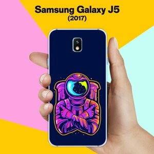 Силиконовый чехол на Samsung Galaxy J5 (2017) Астронавт 11 / для Самсунг Галакси Джей 5 2017