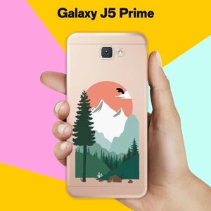 Силиконовый чехол на Samsung Galaxy J5 Prime Горы / для Самсунг Галакси Джей 5 Прайм