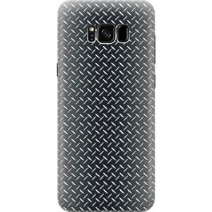Силиконовый чехол на Samsung Galaxy S8+Самсунг С8 Плюс с принтом "Металлическая пластина"