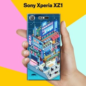 Силиконовый чехол на Sony Xperia XZ1 8bit / для Сони Иксперия ИксЗ 1