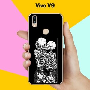 Силиконовый чехол на Vivo V9 Череп 11 / для Виво Ви 9