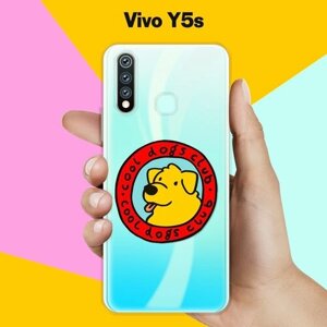 Силиконовый чехол на Vivo Y5s Клуб любителей собак / для Виво Ю5С
