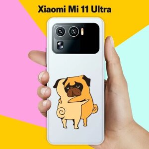 Силиконовый чехол на Xiaomi Mi 11 Ultra Мопсы / для Сяоми Ми 11 Ультра