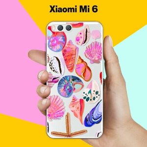 Силиконовый чехол на Xiaomi Mi 6 Ракушки / для Ми 6