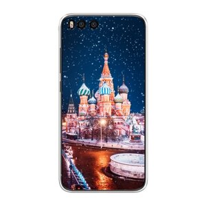 Силиконовый чехол на Xiaomi Mi 6 / Сяоми Ми 6 "Москва 1"