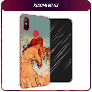 Силиконовый чехол на Xiaomi Mi 6X/A2 / Сяоми Mi 6X/A2 "Славянская эпопея Альфонс Муха"