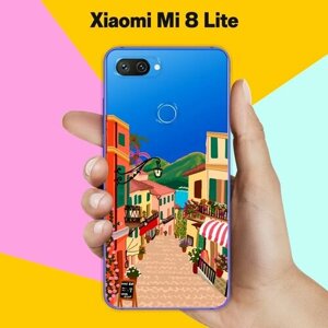 Силиконовый чехол на Xiaomi Mi 8 Lite Город 20 / для Сяоми Ми 8 Лайт