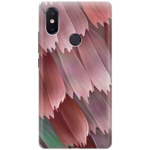 Силиконовый чехол на Xiaomi Mi 8 SE, Сяоми Ми 8 СЕ с принтом "Розовые лепестки"