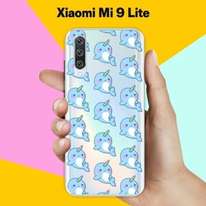 Силиконовый чехол на Xiaomi Mi 9 Lite Кит-единорог / для Сяоми Ми 9 Лайт