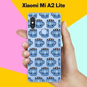 Силиконовый чехол на Xiaomi Mi A2 Lite Синие чашки / для Сяоми Ми А2 Лайт